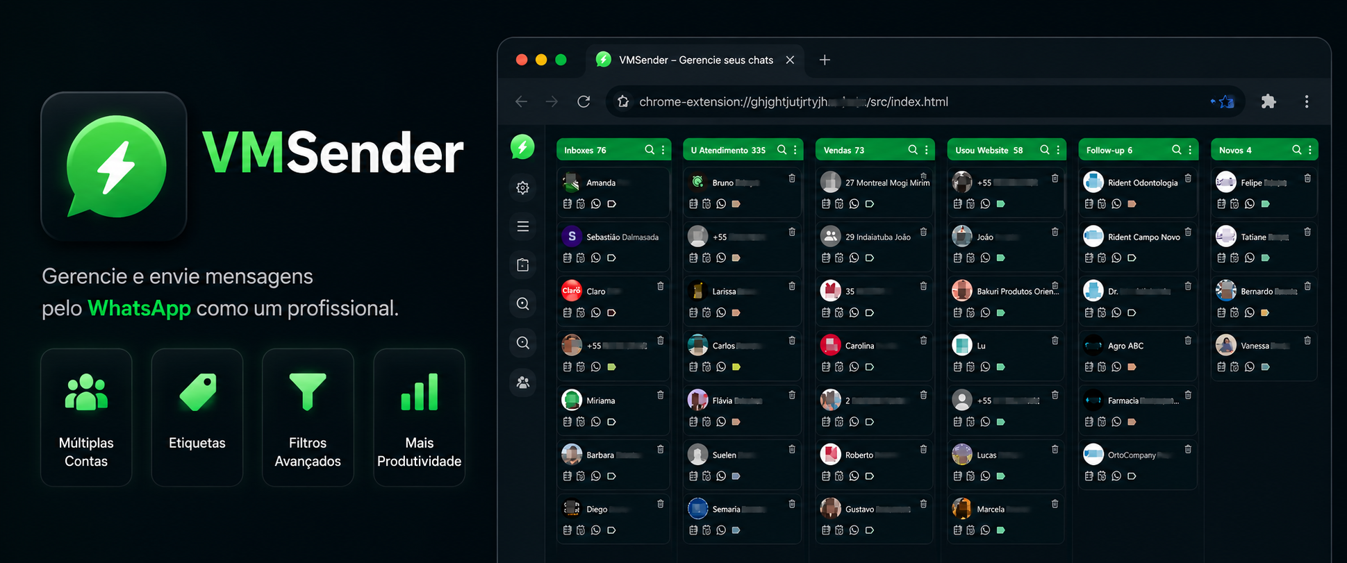 VMSender Dashboard